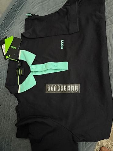 polo assn: Polo köynək, Hugo Boss, S, rəng - Göy — 2