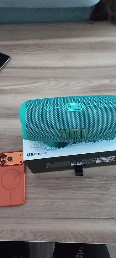 dinamikler: Yeni JBL Kolonka, Növ - Portativ, rəng - Yaşıl — 4