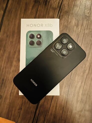 honor qulaqliq: Honor X8b, rəng - Qara — 2