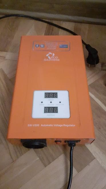 ev aboyları: ECO Gastherm SW‑V500 – Avtomatik Gərginlik Tənzimləyicisi - Qazan — 1