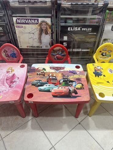 Alfa Romeo: Usaq stol stul dəsti Uşaq masa–stul #usaqmasasi #usaqstulu — 2
