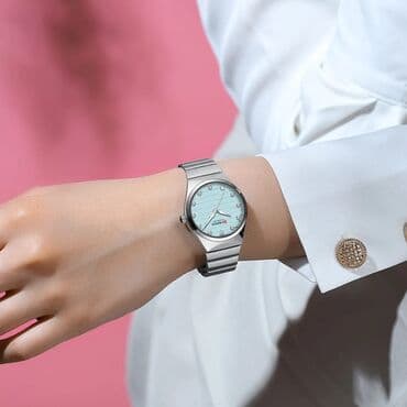 qadın qol saatları: Yeni, Qol saatı, Curren, rəng - Gümüşü — 2