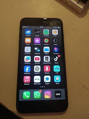 ayfon 7 plus: IPhone 8 Plus, 64 GB, Space Gray, Simsiz şarj — 1