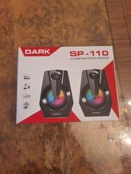 YENİDİR. DARK SP-110 2.0 USB Multimedia Səsgücləndirici