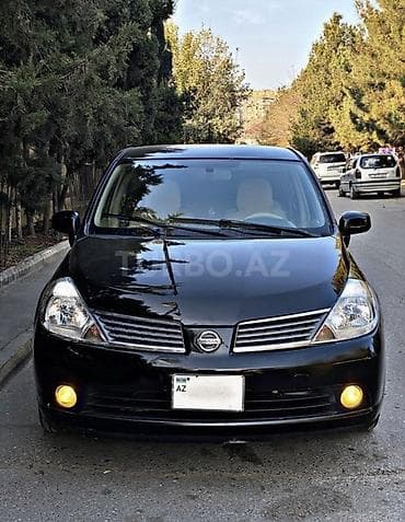 Системы освещения: Nissan Tiida kreditle satilir 2008 1.6 servis avtomat ilkin odenis — 1