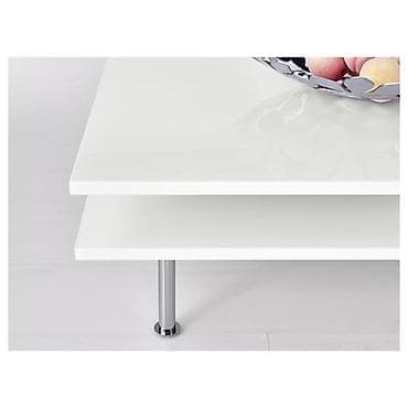 ag masa: Kvadrat masa, Açılmayan, Təkərsiz, Parlaq laminat, Zəmanətsiz — 4