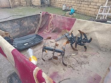 maşın ucun ortuk: Motoblok qoşqulu minitraktor - Güclü benzin mühərriki ilə motoblok — 6