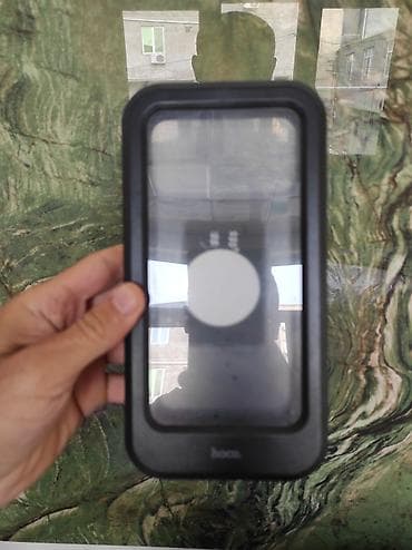 Mototsikl/velosiped üçün suya və toza davamlı telefon qutusu və sükan