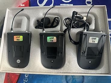 rekorder: UHF simsiz mikrofon sistemi – SHENGFU YG-02 (bodypack dəsti) Məzmun — 1