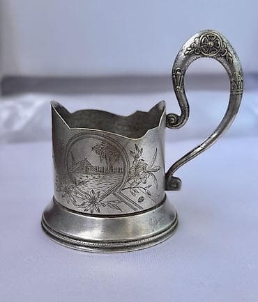 sorba qabi: Stəkanlar, rəng - Gümüşü, 1 əd — 3