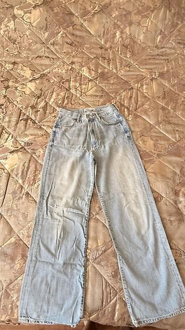 qadın geyimi: Cinslər, Zara, S, rəng - Mavi — 1