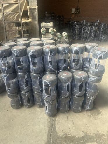 руль для велосипеда: Резиновые Гантели, Вес: 25 кг, Новый — 3