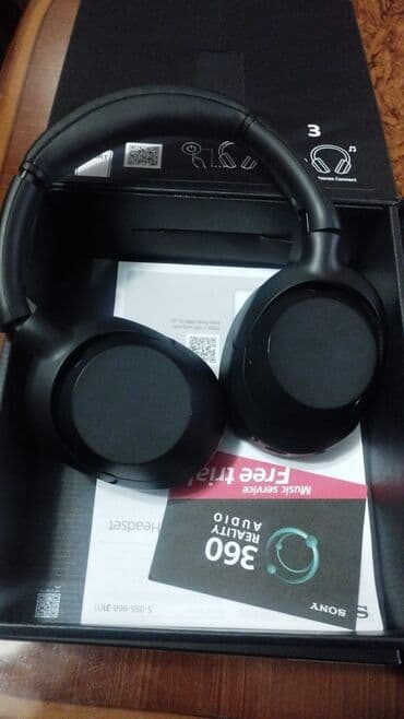 blutuz qulaqlıq: Yeni Simsiz (Bluetooth) Qulaqcıqlar, Sony, rəng - Qara — 4