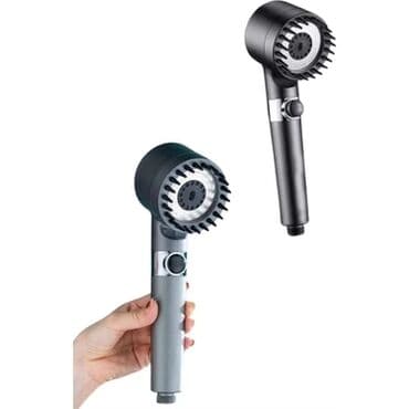 Пиломатериалы: Masajlı duş başlığı - 3 rejim: Rain (yağış), Mist (duman), Rain+Mist — 3