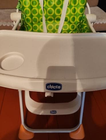 Uşaq dünyası: Chicco uşaq yemək stulu - Brend: Chicco - Rəng: ağ konstruksiya — 4