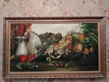 nar şəkli: Rəssamlıq əsərləri dəsti – yağlı boya tablolar - Mövzu və üslub — 1