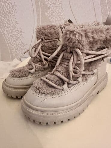 Qışlıq uşaq botları - Rəng: açıq bej/krem - Material: üst hissə süni lalafo.az -da Qışlıq uşaq botları - Rəng: açıq bej/krem - Material: üst hissə süni