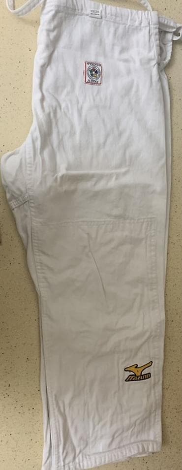 kişi geyimi: Mizuno cüdo kimono dəsti - Brend: Mizuno - Rəng: ağ - Komplekt: üst — 3
