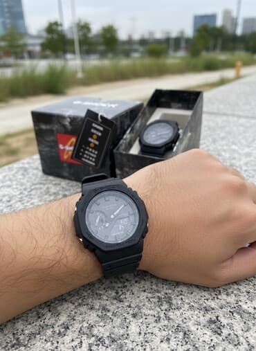 curren saatlari: Qol saatı, G-Shock, rəng - Qara — 1