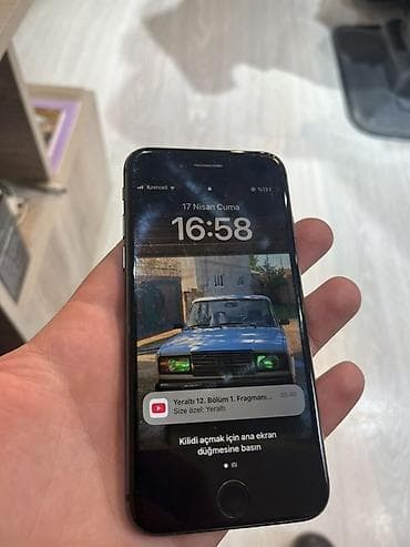 iphone 11 arxalıq: IPhone 8, 64 GB, Qara, Barmaq izi — 2