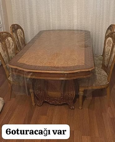 *330₼ MASA desti :-TƏCİLİ SATILIR‼️* 6oturacağı var UNVAN:-xırdalan