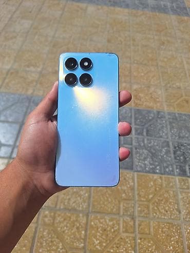honor 600 pro ikinci el: Honor X6a, 128 GB, rəng - Mavi, Düyməli, Sensor, Barmaq izi — 1