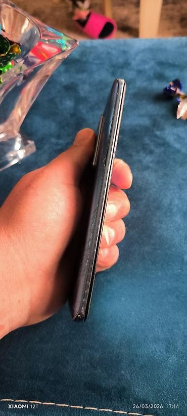 kreditle telefonlar: Xiaomi 12T, цвет - Голубой, 
 Битый — 5