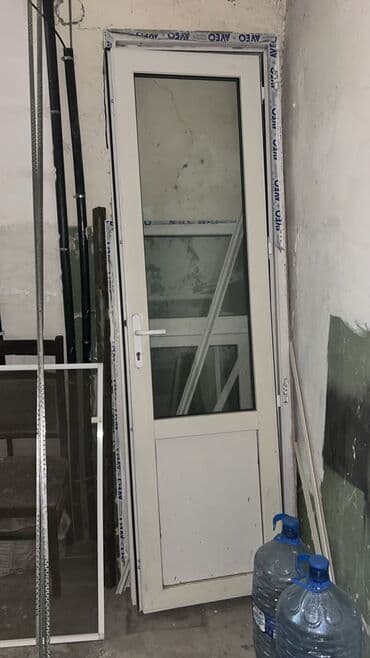 plastik qapi pencere profilleri: PVC (plastik) qapı və pəncərə dəsti - Material: ağ rəngli PVC profil — 2