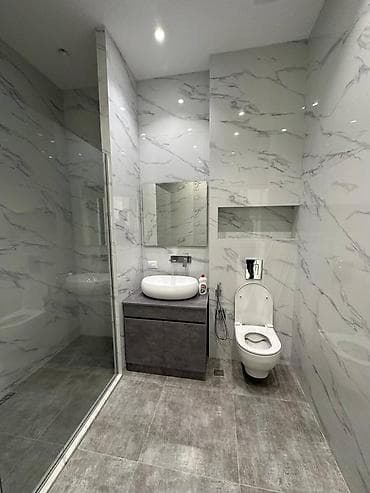 1 otaql: İcarəyə verilir 2 otaqlı yeni tikili 55 m², Ağ şəhər q. Kateqoriya — 8