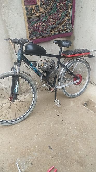 100 cc Matorlu velosibet satılır. işləkdir. Xoddda sürdü. Alan lalafo.az -da 100 cc Matorlu velosibet satılır. işləkdir. Xoddda sürdü. Alan