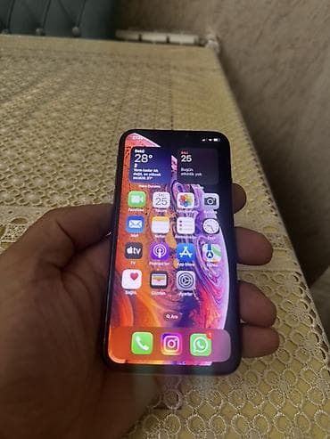 iphone 13 pro gold: IPhone Xs, Qızılı, Face ID — 2