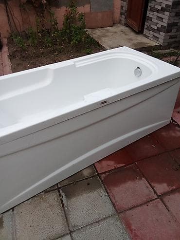 Akril vanna – düzbucaqlı model - Material: yüksək keyfiyyətli akril