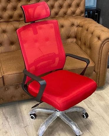 kreslo temiri: Təkərli, Qolları tənzimlənir, Dəri — 9