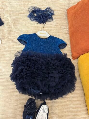 uşaq donu: Don 9-12 ay, 1 defe toya geyinilib, baletka ve obodokuda var, baletka — 1