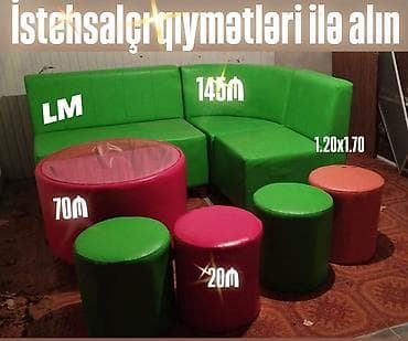 Mini-divan, Mətbəx üçün, Dəhliz üçün, Eyvan üçün