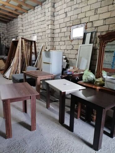 metbex ucun masa: Кухонный стол, Новый, Нераскладной, Ламинат, Прямоугольный стол — 21