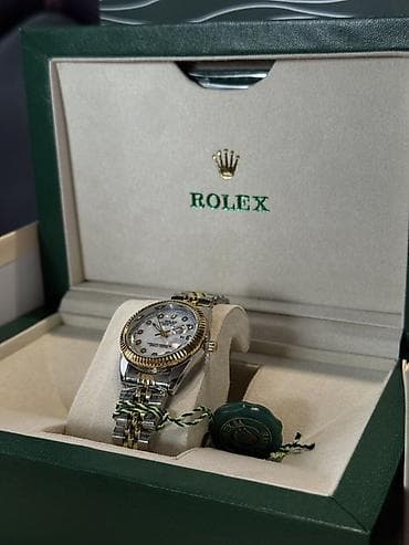 Smart qolbaqlar: Yeni, Qol saatı, Rolex, rəng - Qızılı — 3