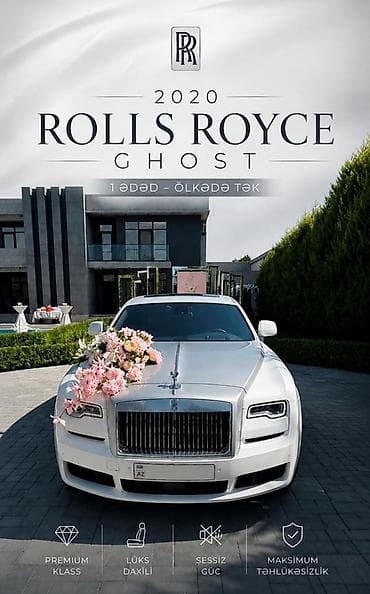 Avtomobil satışı: 💍 Toy gününüzə yaraşan əsl dəbdəbə! ✨ 2020Rolls-Royce Ghost – — 1