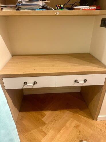 стол компьютерный письменный: Düz masa, Stulsuz, Polkasız, Siyirməli, Sadə laminat — 1