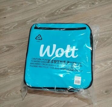 Оборудование для ресторанов, кафе: Məhsul: Wolt çatdırılma çantası (izotermik) Təsvir: - Rəng — 1