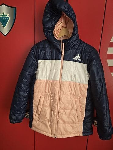 детская куртка: ADIDAS uşaq kurtkası – 11–12 yaş (152) - Model: kapüşonlu — 1