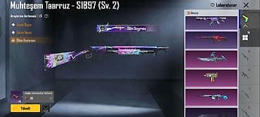 a klass saatlar: PUBG Mobile hesabı – yüksək səviyyəli kozmetik kolleksiya - Səviyyə — 5