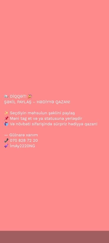 müəllim vakansiya 2024: 📢 Salam xanımlar! Evdən çıxmadan satışla maraqlananlar və ya endirimli — 2