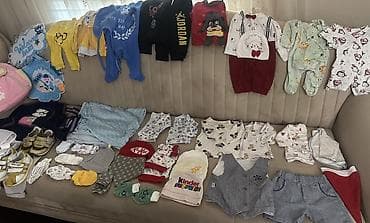 teker corabı: Uşaq üçün tam dəst: vannaya məcmuəsi, uşaq arabası və geyimlər - — 3