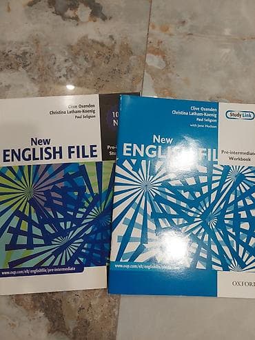 Kitablar və jurnallar: Məhsul: New English File dərslik dəsti (Oxford University Press) - — 1