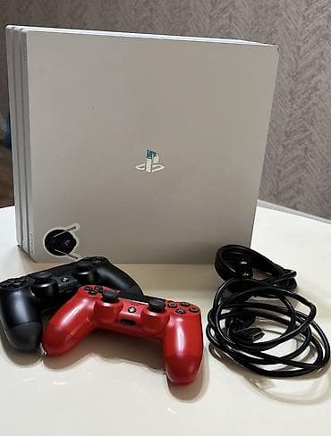 hyperx cloud alpha s: Salam. PlayStation 4 pro ağ rəng. Üzərində 2 ədəd pult veriləcək — 1