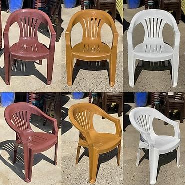 balka: Plastik masa-stul dəstləri - Tərkib: yüksək keyfiyyətli plastik (UV-ə — 6