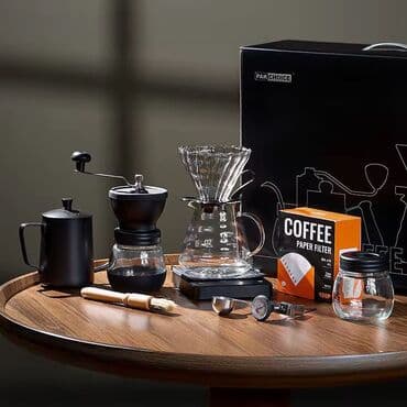 набор посуды: Qəhvə dəsti, rəng - Qara, Şüşə — 5