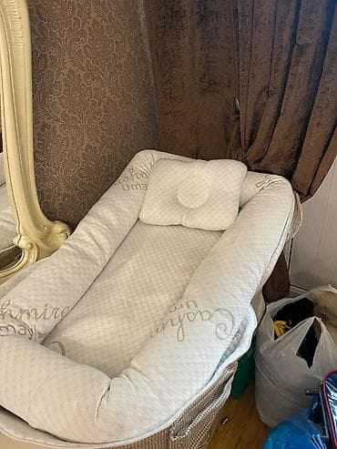 Детская мебель: Для девочки и мальчика, Колыбель, С бортиками, С матрасом, Без механизма качания — 2