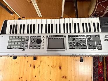 Sintezatorlar: Roland Fantom X6 sintezator/workstation - 61 klaviş, aftertouch və — 2